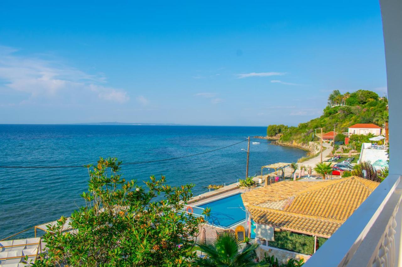 Agoulos Beach Hotel Аргаси Экстерьер фото