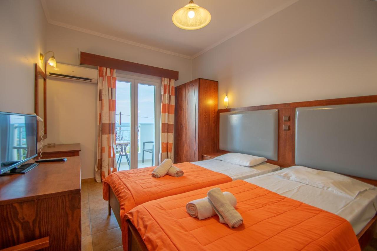 Agoulos Beach Hotel Аргаси Экстерьер фото