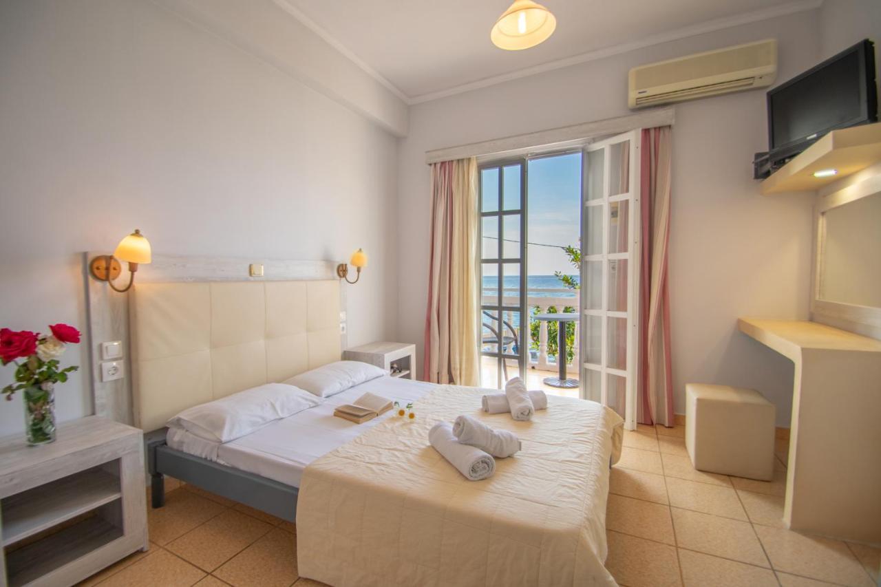 Agoulos Beach Hotel Аргаси Экстерьер фото