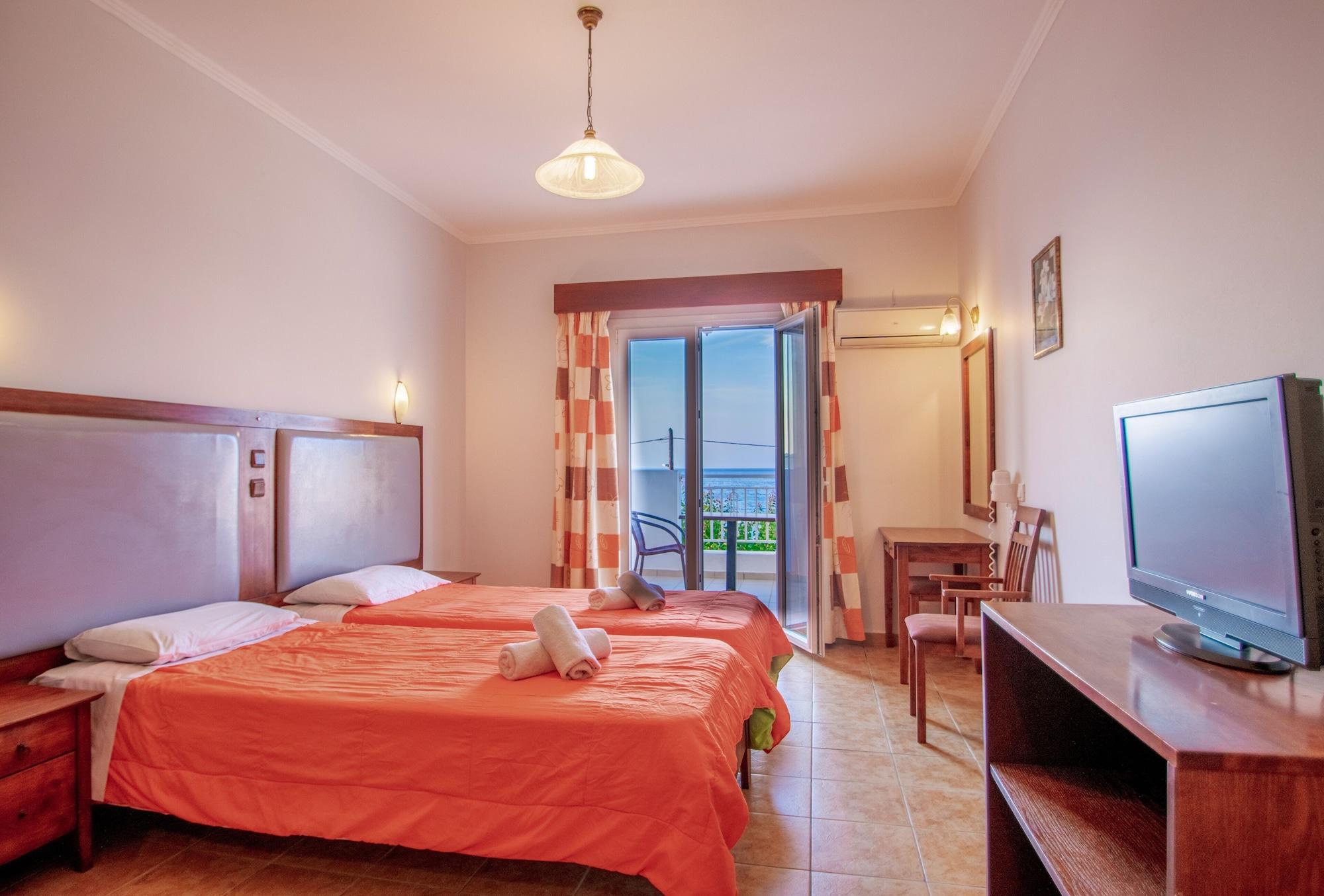 Agoulos Beach Hotel Аргаси Экстерьер фото