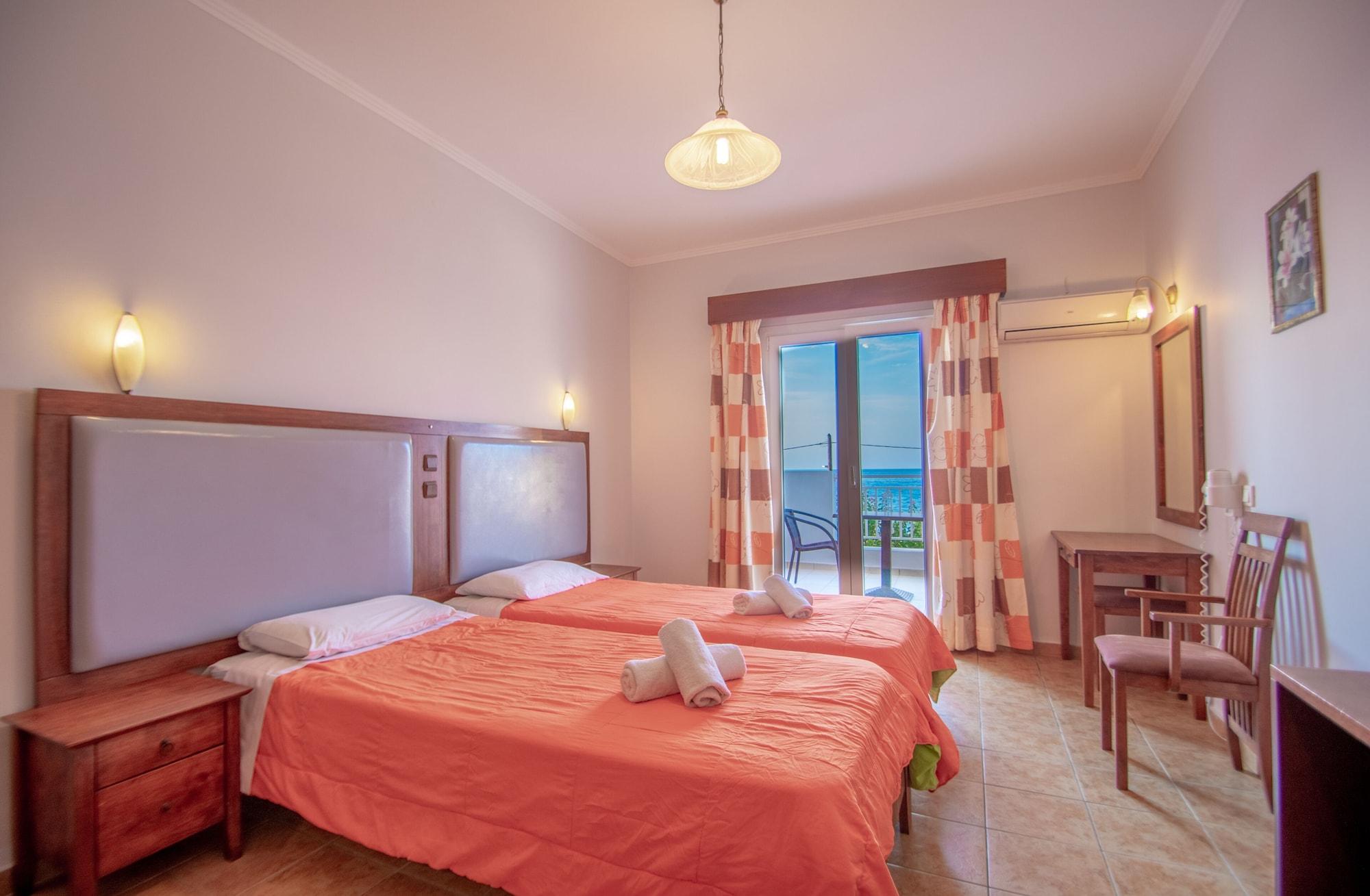 Agoulos Beach Hotel Аргаси Экстерьер фото