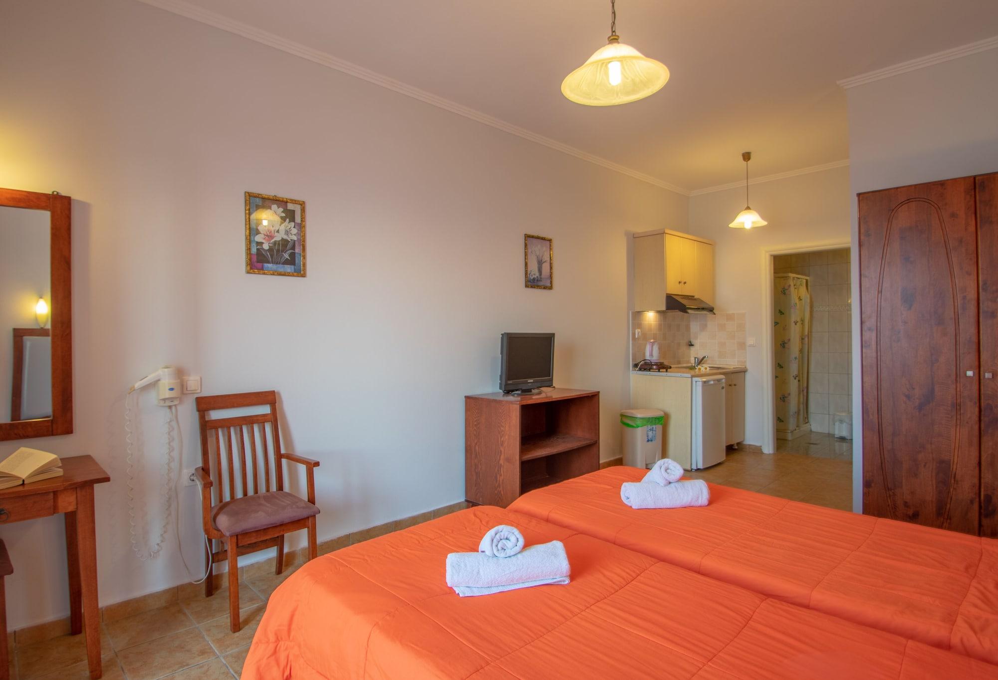 Agoulos Beach Hotel Аргаси Экстерьер фото