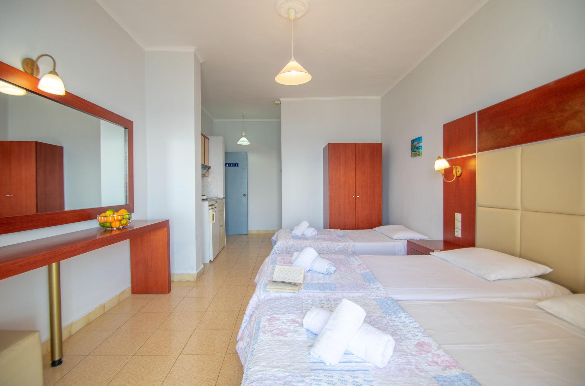 Agoulos Beach Hotel Аргаси Экстерьер фото