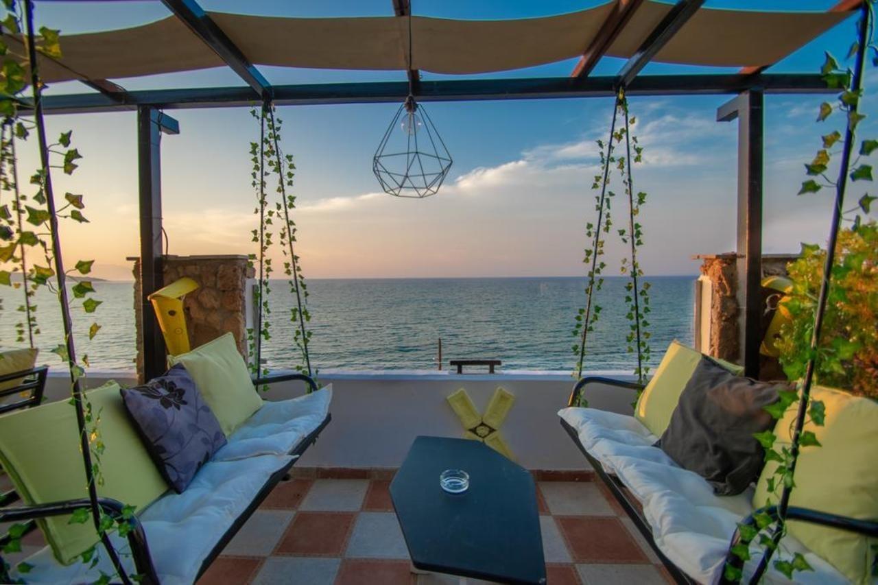 Agoulos Beach Hotel Аргаси Экстерьер фото